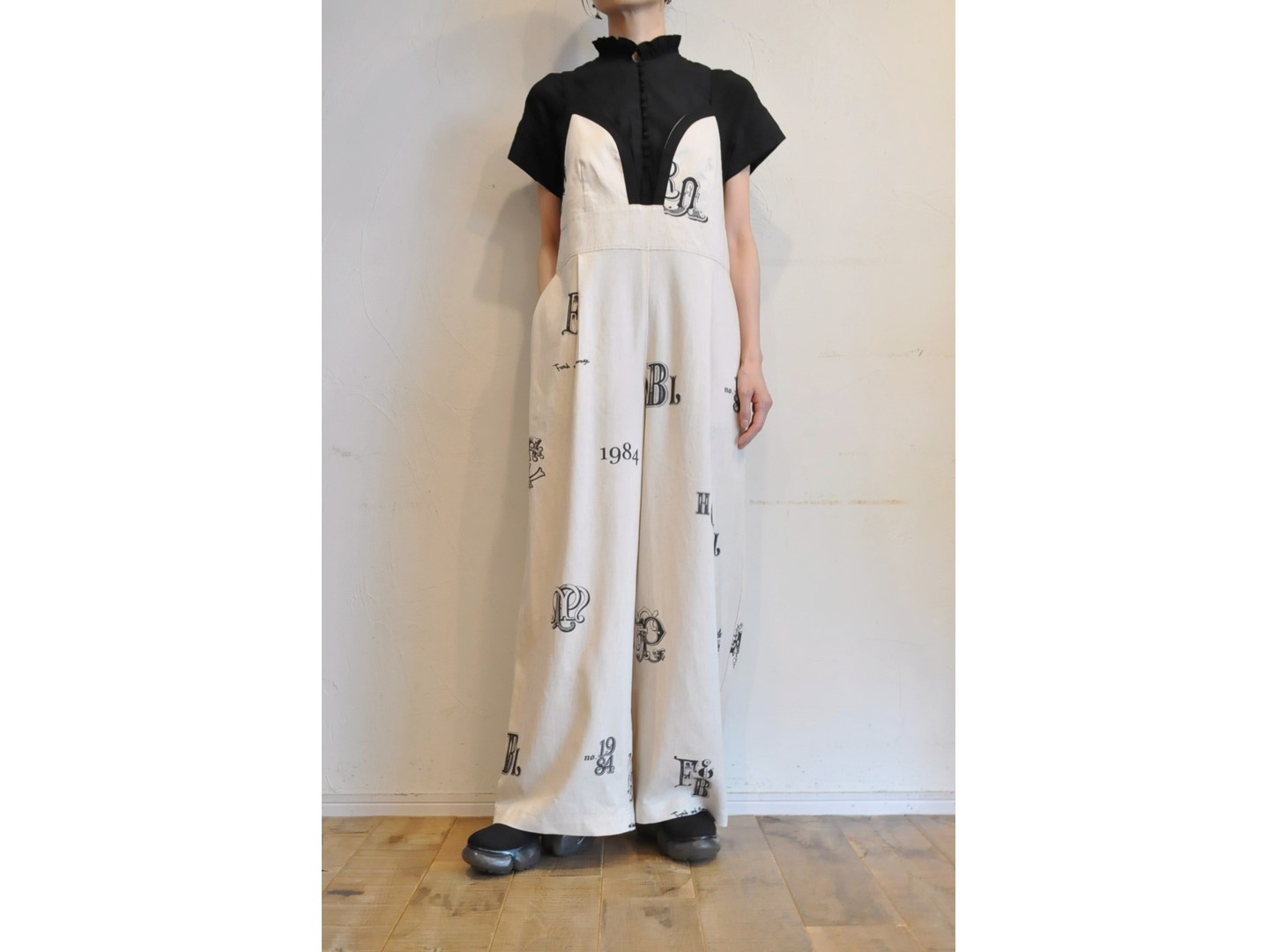 THOMAS MAGPIE zentangle print one-piece【2213401