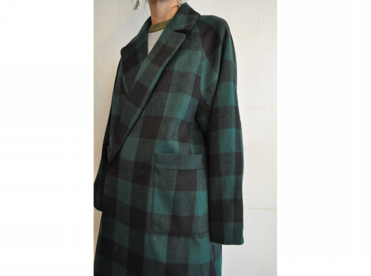 thomas magpie】check coat /【トーマスマグパイ】チェックコート 