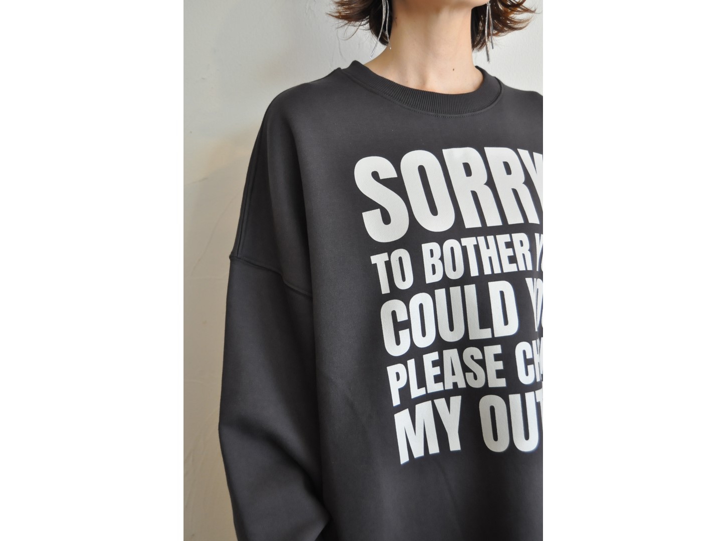 thomas magpie】logo sweat /【トーマスマグパイ】ロゴスウェット