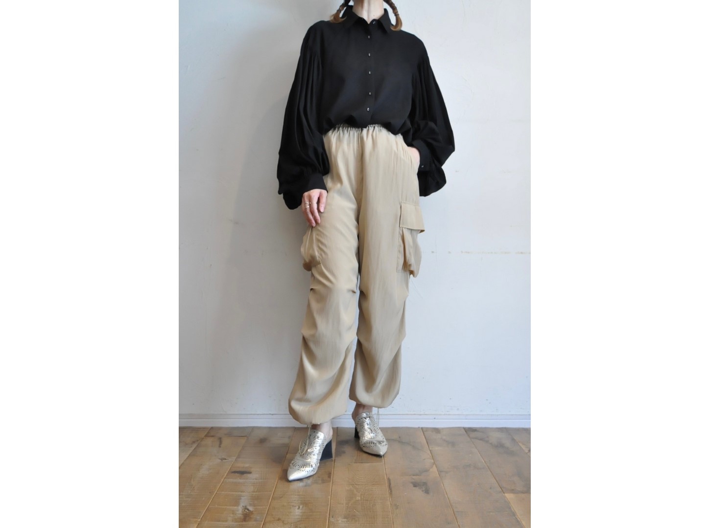 margaux】volume sleeve blouse /【マルゴー】ボリューム