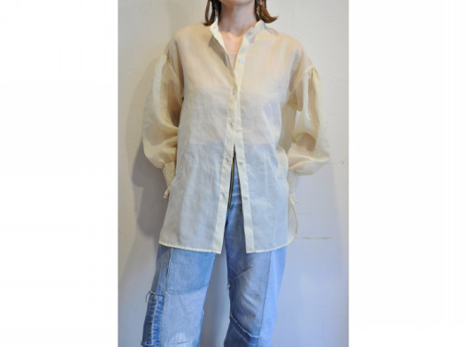 RehersalL】organdy blouse /【リハーズオール】オーガンジーブラウス 