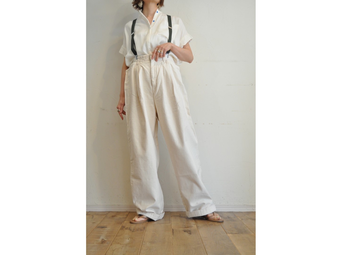 M53.】bus stop pants 3size/【エムゴーサン】バスストップパンツ | ChaosBohemia