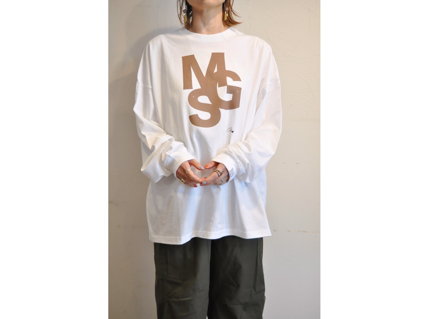 M53.】 MGS long Tshirt /【エムゴーサン】エムジーエスロングT