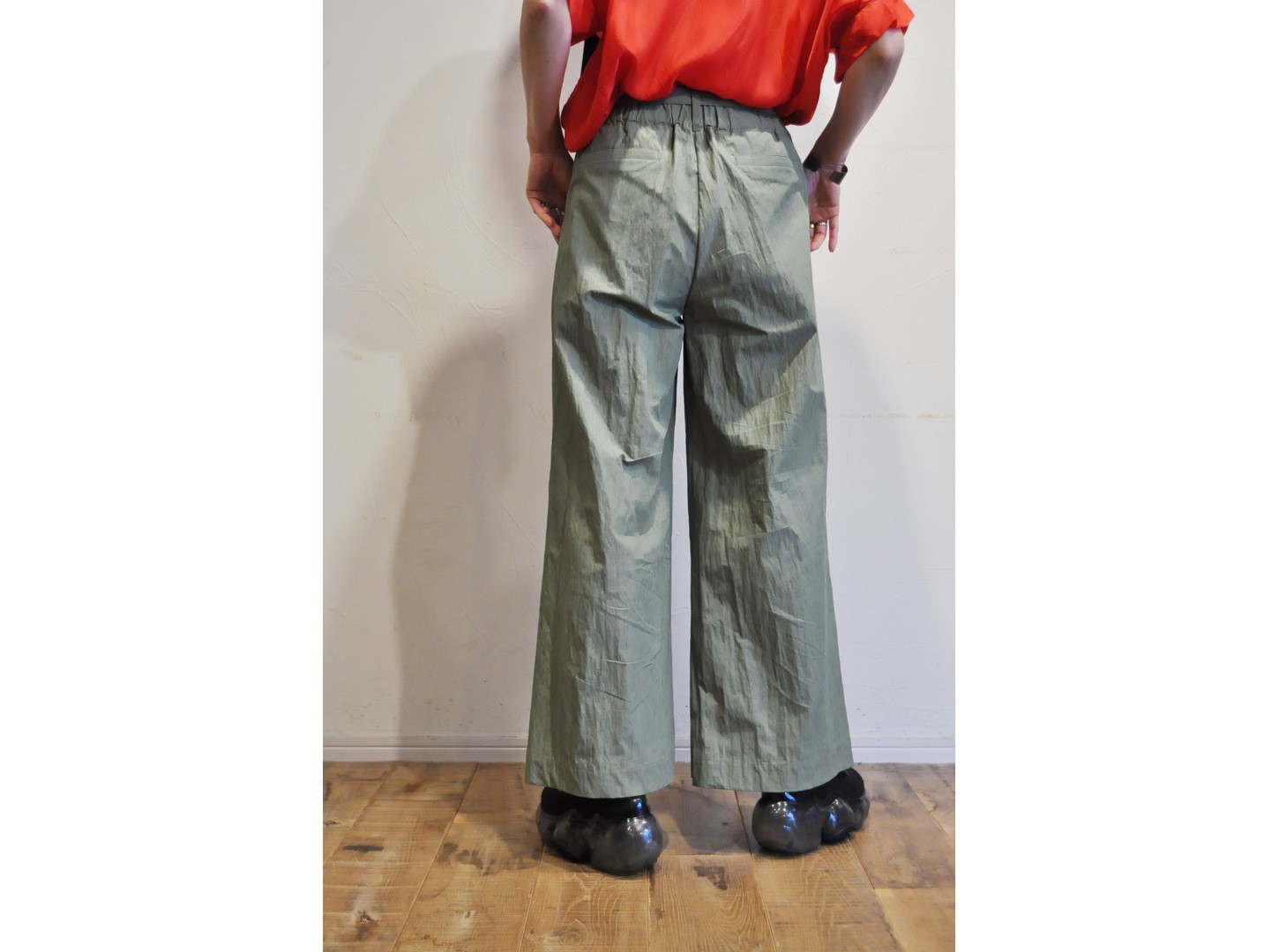 margaux】belt wide pants /【マルゴー】ベルトワイドパンツ