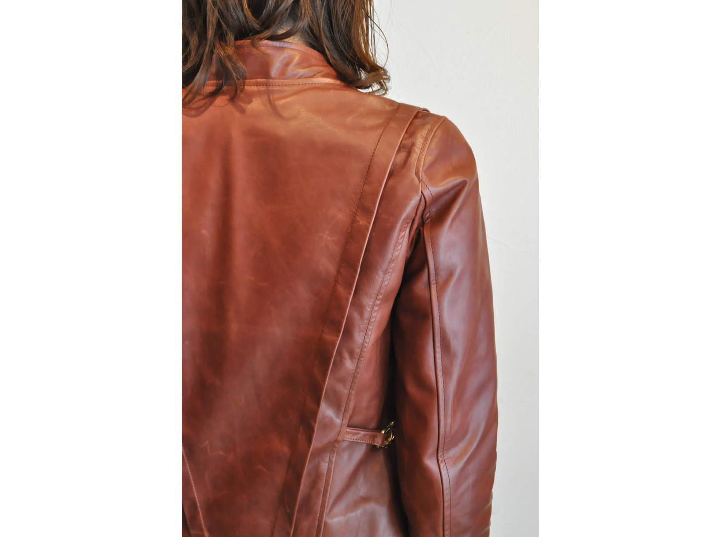 hippiness】pony leather riders jacket /【ヒッピネス】ポニーレザー
