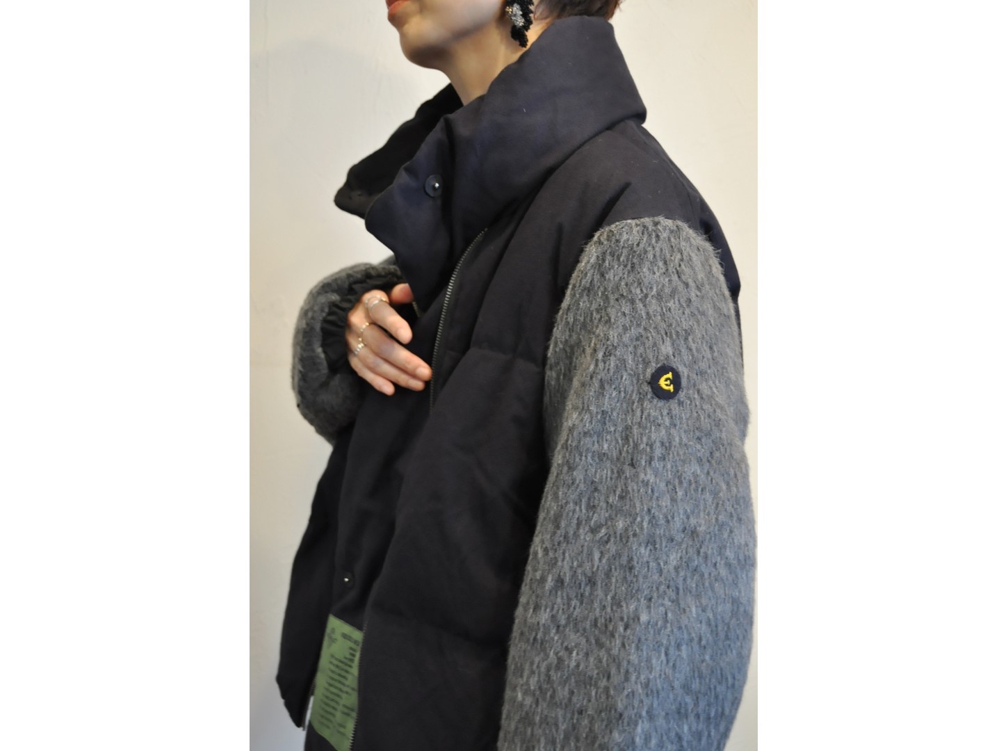 blanc basque】military moleskin shaggy coat /【ブランバスク