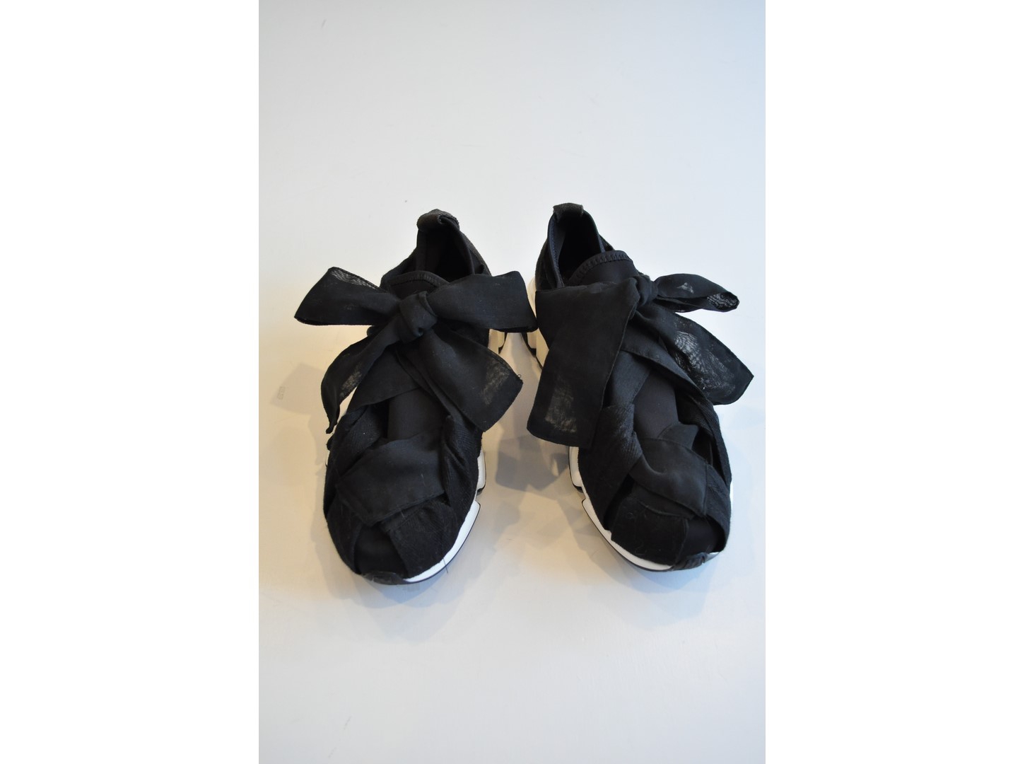 RehersalL】chiffon voile ribbon sneakers /【リハーズオール