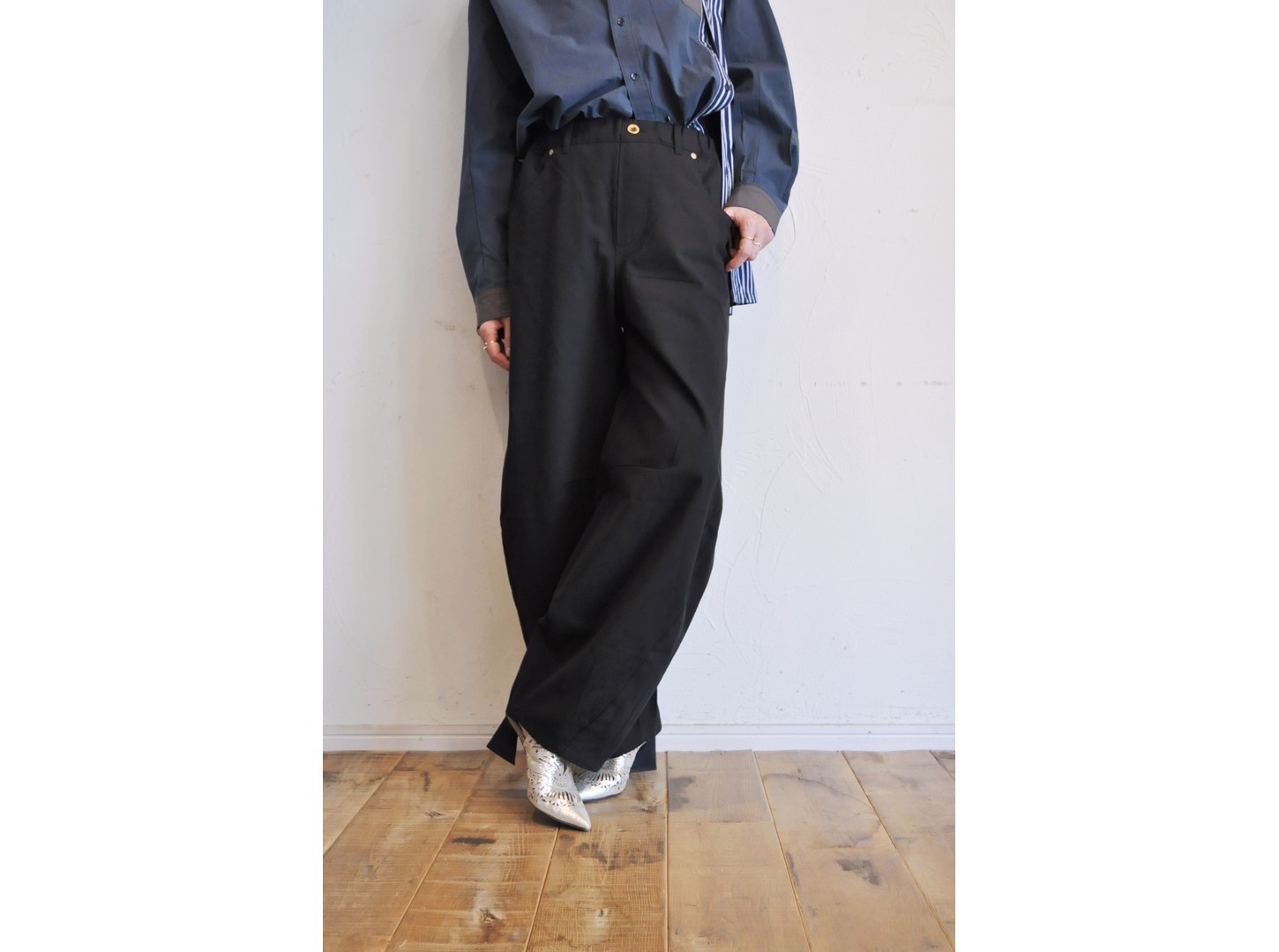 garance et violette】cocoon color pants /【ギャランスエト