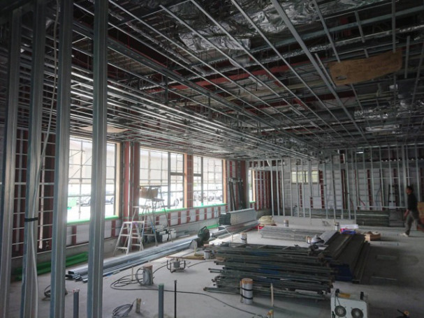 高松市レーン焼肉工事経過 株式会社h M一級建築士事務所