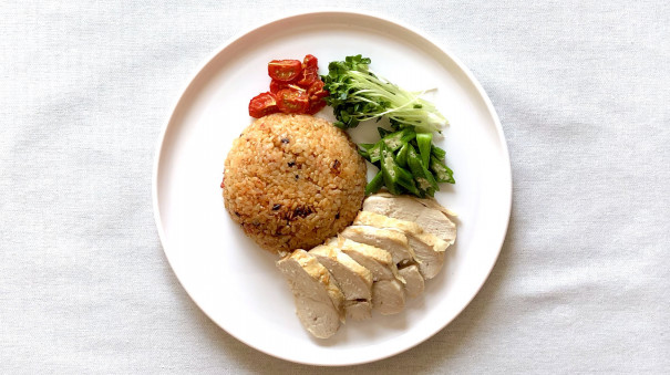 炊飯器で簡単 トマトチキンライス Tarofit S Gohan