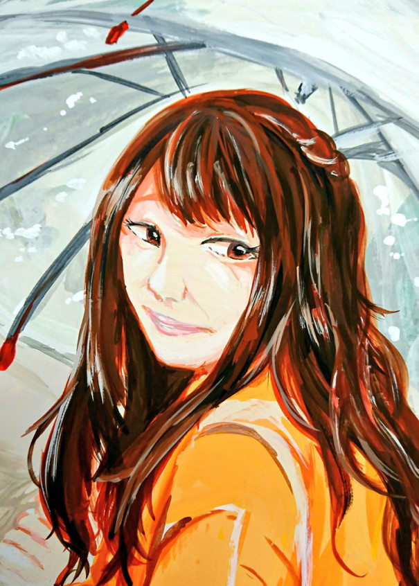 課題作品 写真模写 クボフ