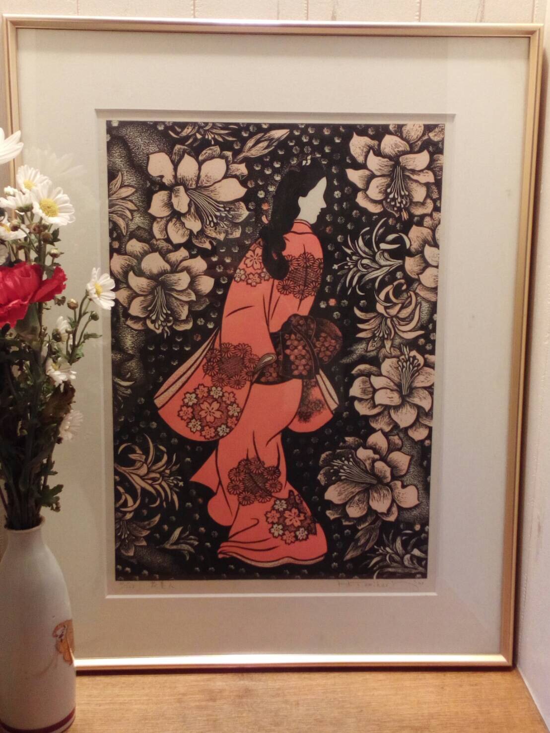 ☆桜尽しの唐織の全通名古屋帯 m3597 着物・浴衣