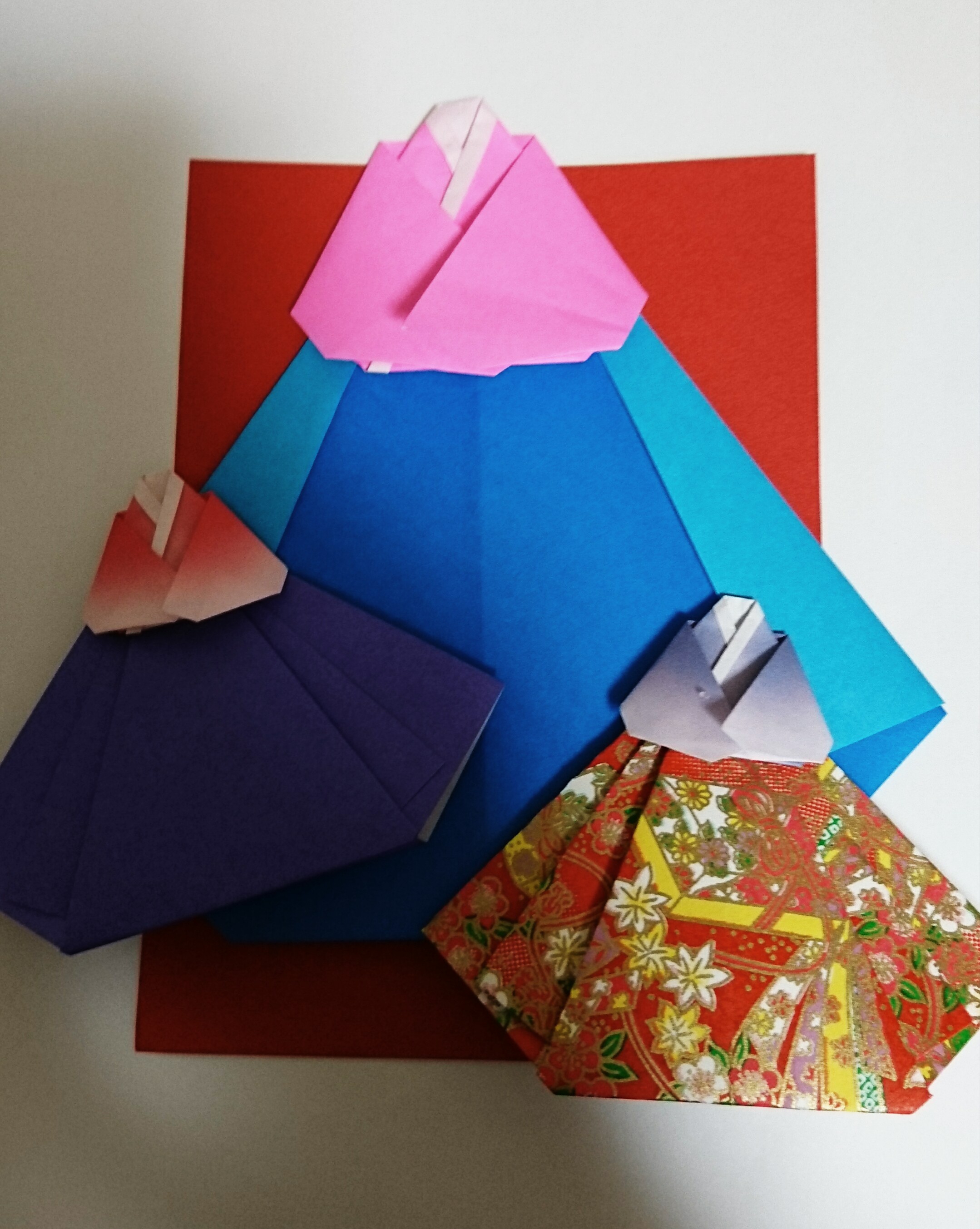 折り紙でチマチョゴリ 一桜里 いおり