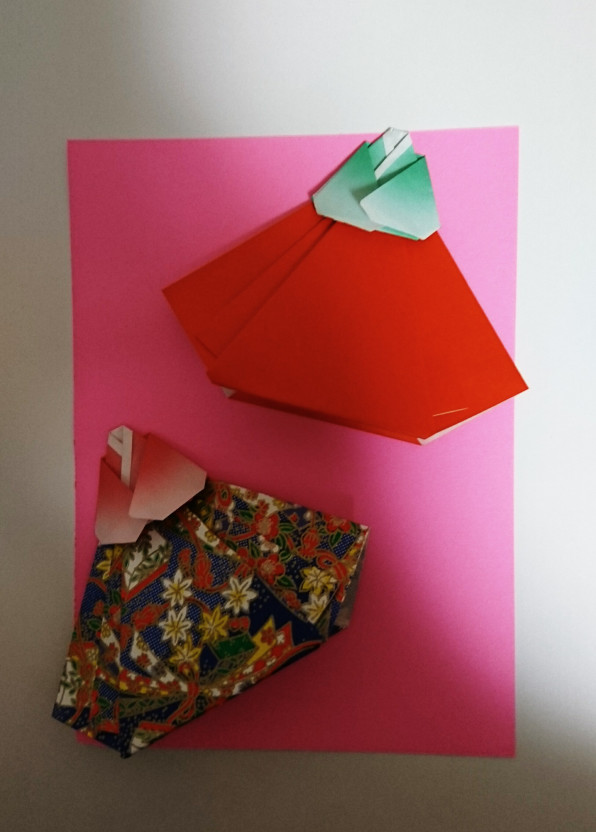 折り紙でチマチョゴリ 一桜里 いおり