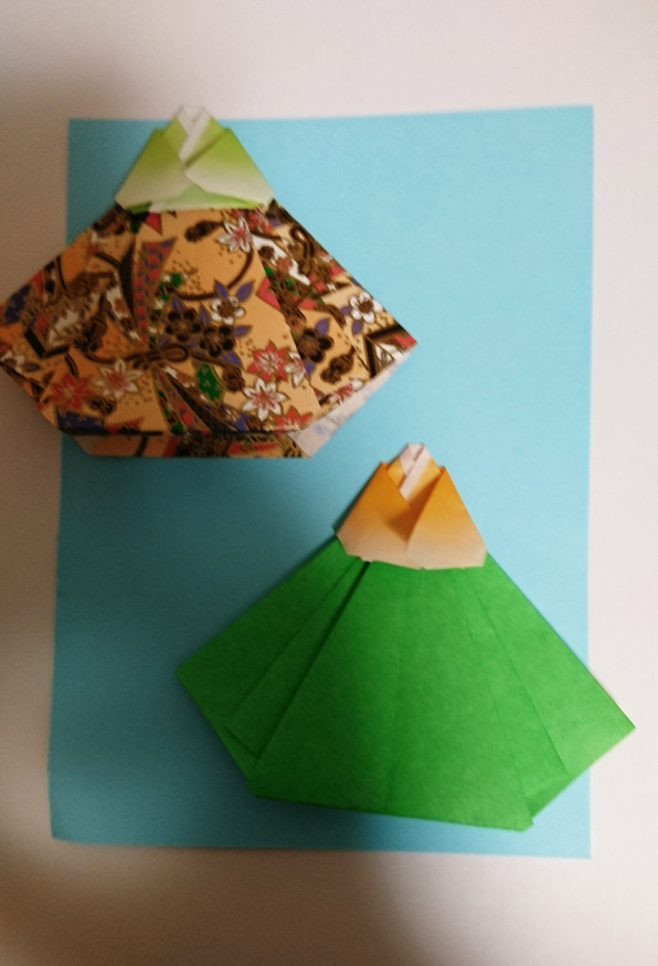 折り紙でチマチョゴリ 一桜里 いおり