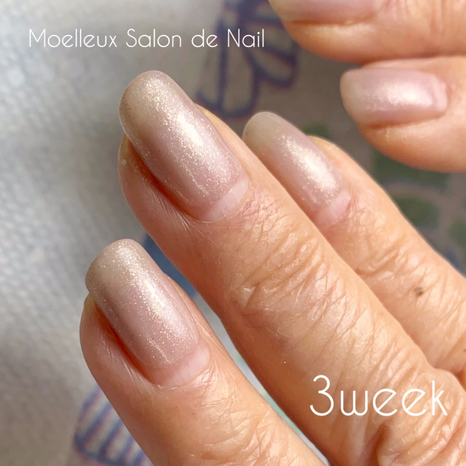 ジェルのお直し 付け替え のタイミング Moelleux Salon De Nail