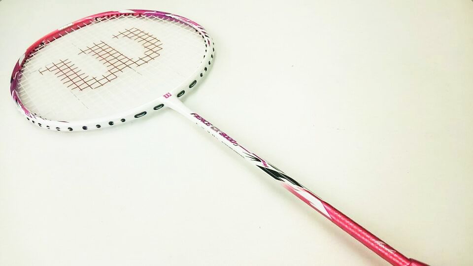 新品 ウィルソンバドミントンラケットFIERCE CX8000J松友美