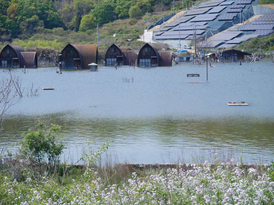 牛窓の水没ペンション村 Departure