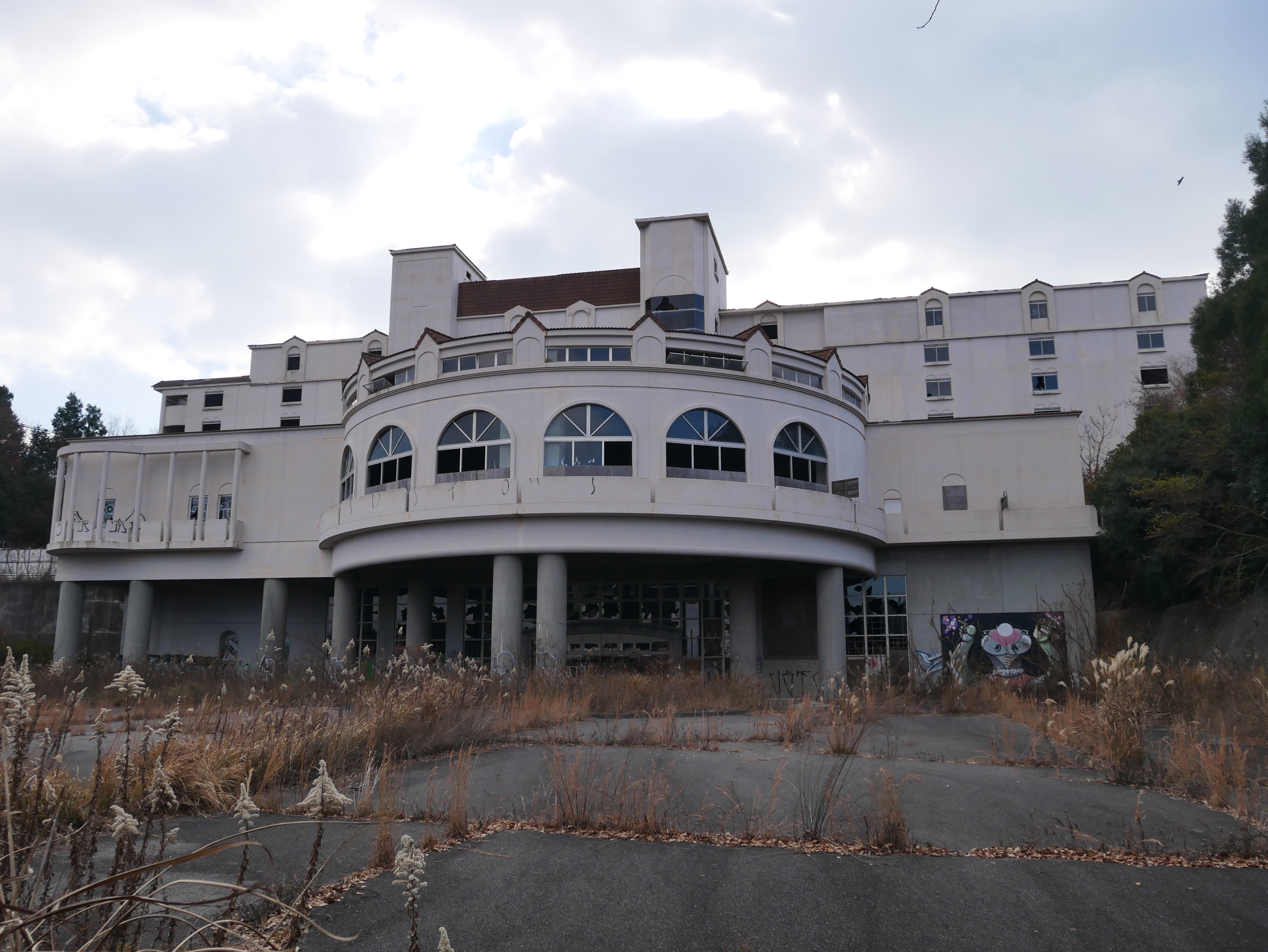 王子アルカディアリゾートホテル Departure