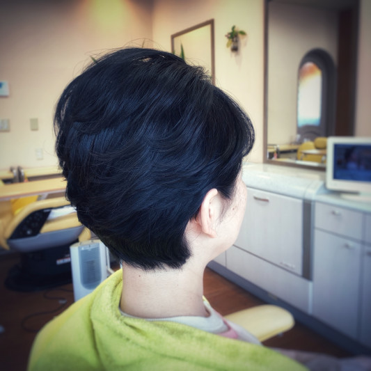 ショートヘアのフォーマルセット Hairsalon En ショートヘアのフォーマルセット Hairsalon En