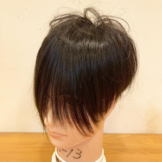 ウィッグにパーマと縮毛矯正 Hairsalon En ウィッグにパーマと縮毛矯正 Hairsalon En