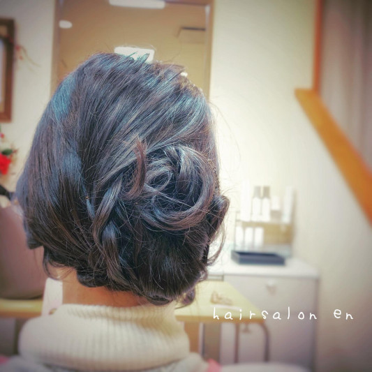 医療用ウィッグのヘアアレンジ Hairsalon En