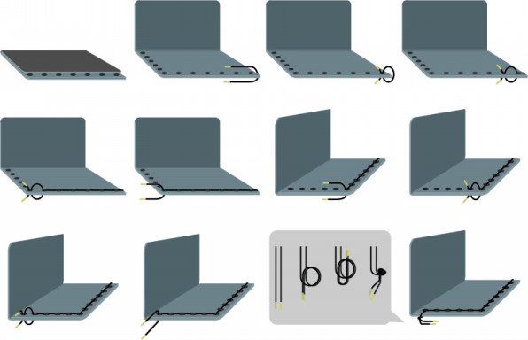 和綴縫 説明イラスト Atelier Boo