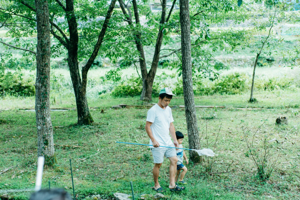僕たちの夏休み オノ暮らし 人と自然に優しいステキ暮らし 奈良奥大和 下北山村にあるお宿で体験