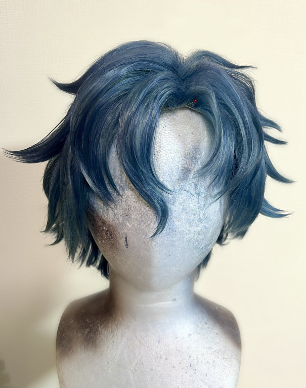 試着のみ】魔法使いの約束 フィガロ コスプレウィッグ+聴診器セット 