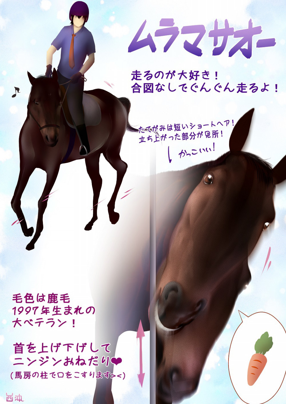 ムラマサオー 馬の未来に彩りを