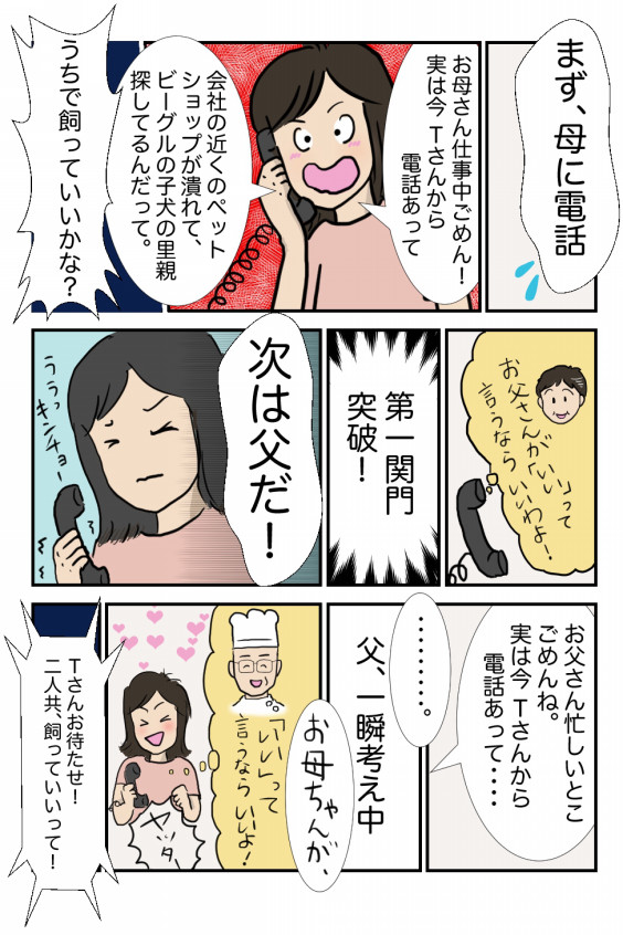 漫画 ビーグル犬ジローとコースケ 19 ジローが我が家にやってきた2 ビーグル犬 イラスト カフェ 漫画 ビーグル犬ジローとコースケ 19 ジローが我が家にやってきた2 ビーグル犬 イラスト カフェ