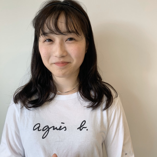 韓国の女の子のくしゃくしゃ前髪の作り方 上田市美容室 Bolero 上田市 美容室 Bolero 佐藤奈央