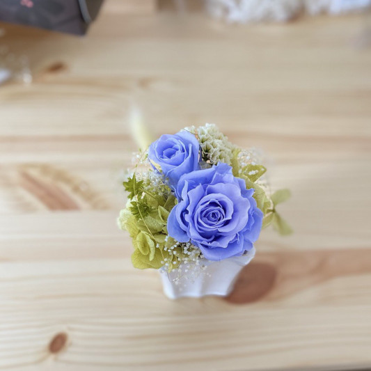 簡単にできるメリアローズの作り方 プリザーブドフラワー お花のお店 Grassk