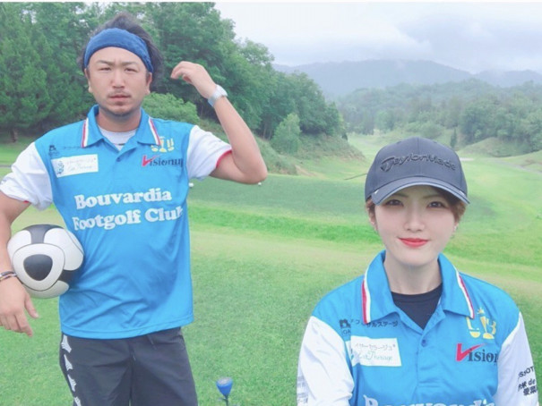 フットゴルフ ジャパンツアーが再開 熊倉巧也選手 前田すみれ選手 Eartherage イヤーセラージュ