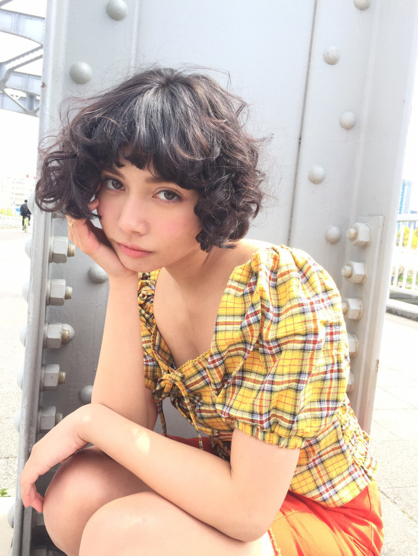 ぐるぐるパーマで個性可愛い カラーが好きになる美容院 Nyny姫路 ブログ