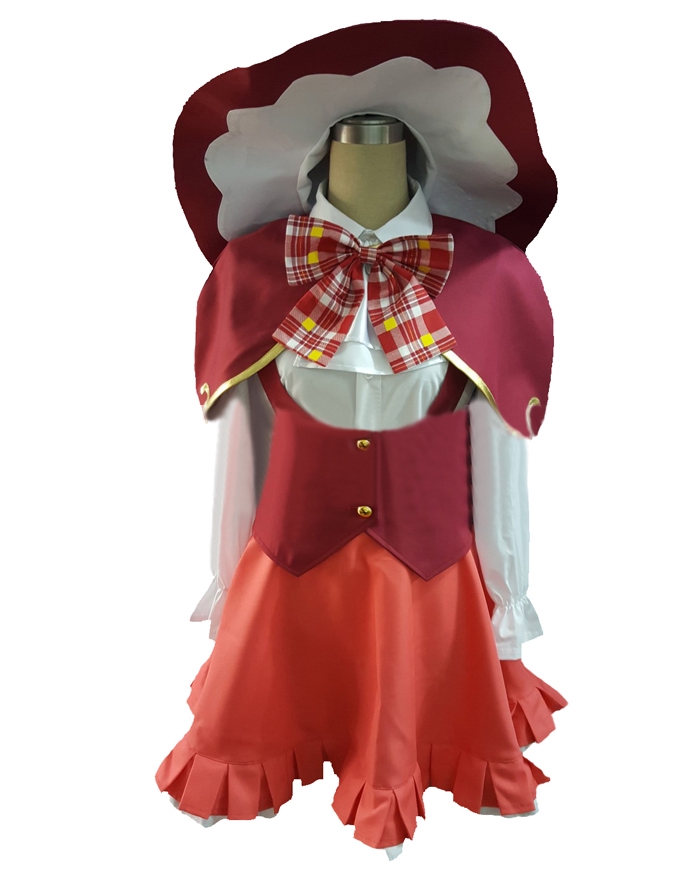魔法つかいプリキュア！朝日奈みらい 魔法学校制服 ケープ 帽子付き