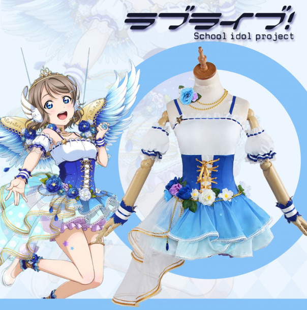 Lovelive Sunshine スクフェス天使編 渡辺曜 完璧なコピー 激安コスプレ衣装の通販 販売 Lovelive Sunshine スクフェス天使編 渡辺曜 完璧なコピー 激安コスプレ衣装の通販 販売