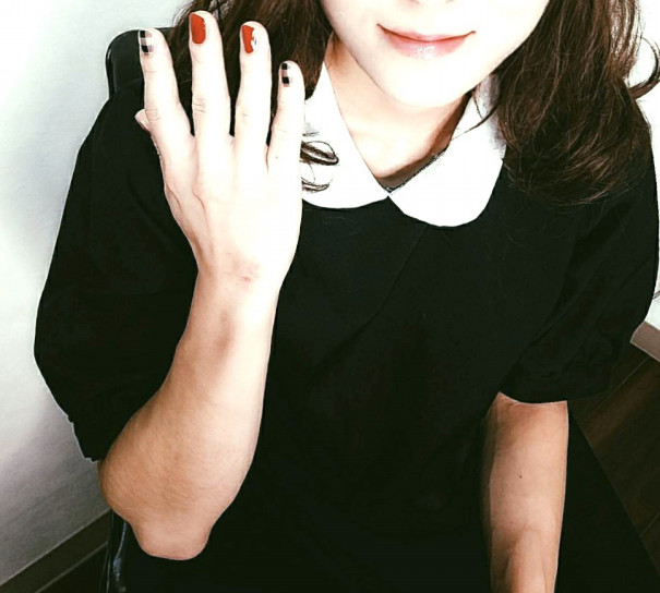 女装プラン マニキュアサービスのお写真 今日 女装してきました 女装プラン マニキュアサービスのお写真 今日 女装してきました