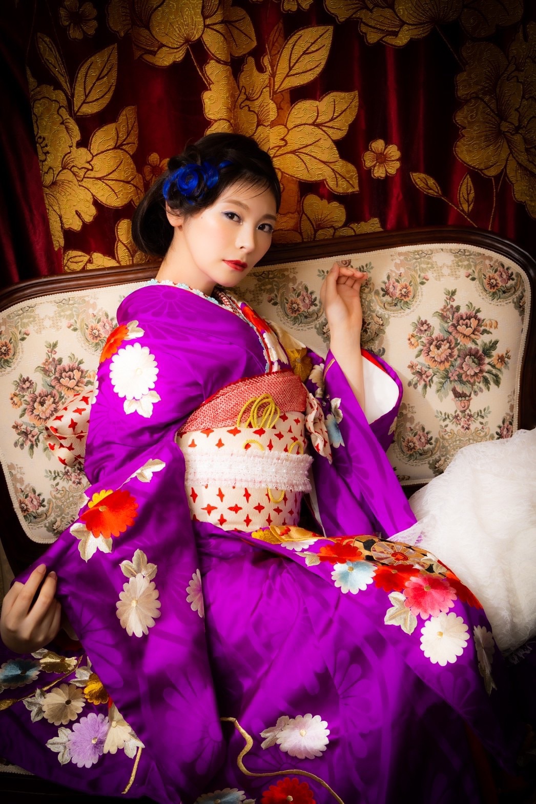 妖艶なお姫様 作品撮り | KIMONO着付け 👘てまり👘