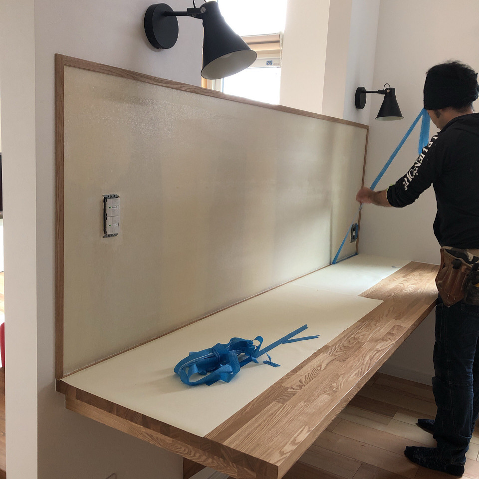 壁にマグネットクロス貼りました Nakagawa Blog 壁にマグネットクロス貼りました Nakagawa Blog