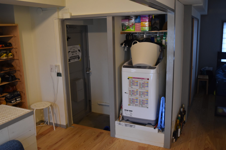 断熱diyでドアを作りました 二宮団地
