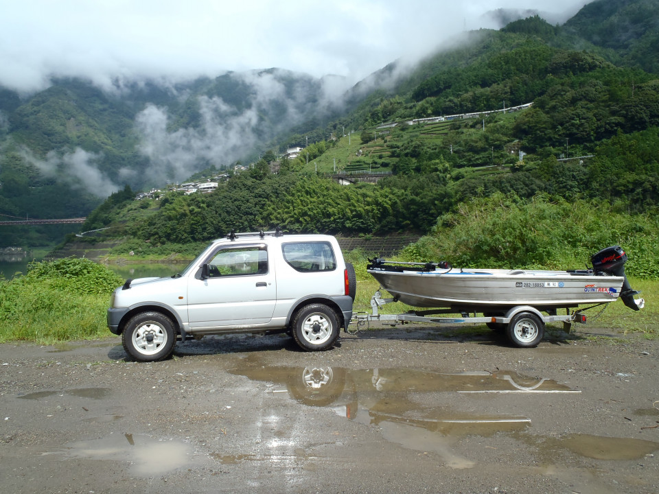 お勧めトレーラーと牽引車 水遊び