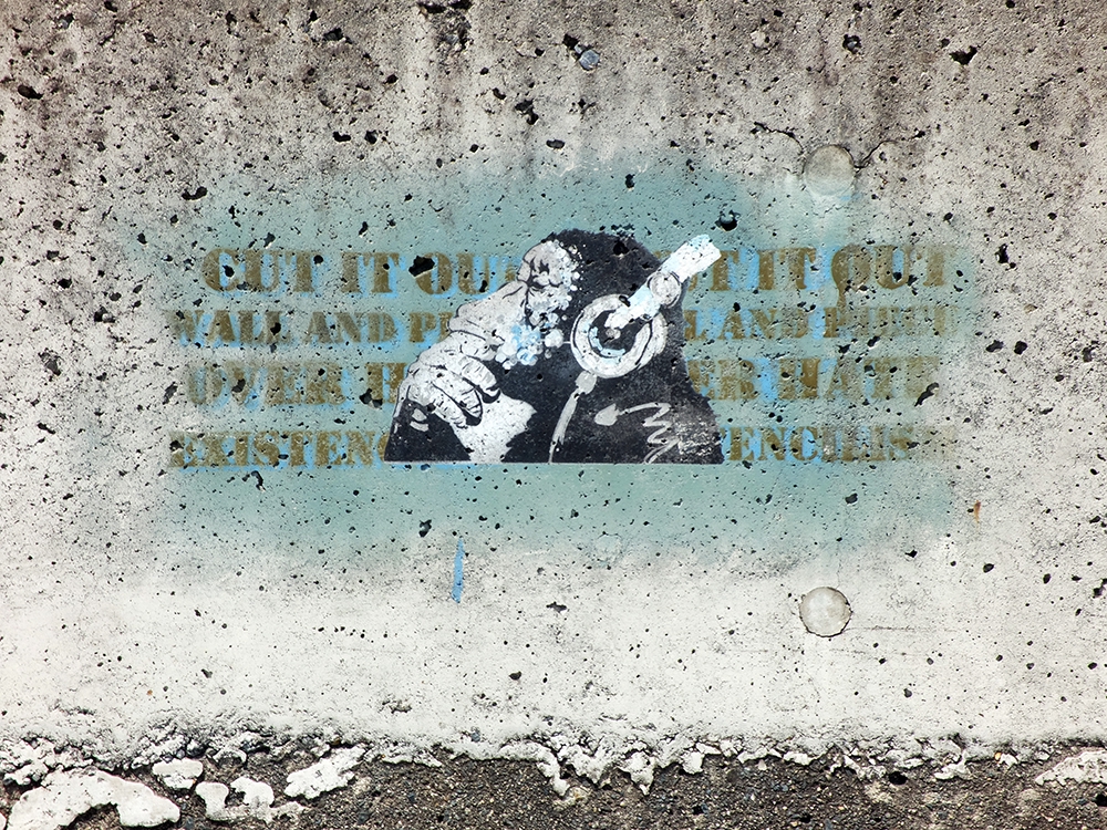 NYC ホビー・楽器・アート バンクシー ゴリラアート