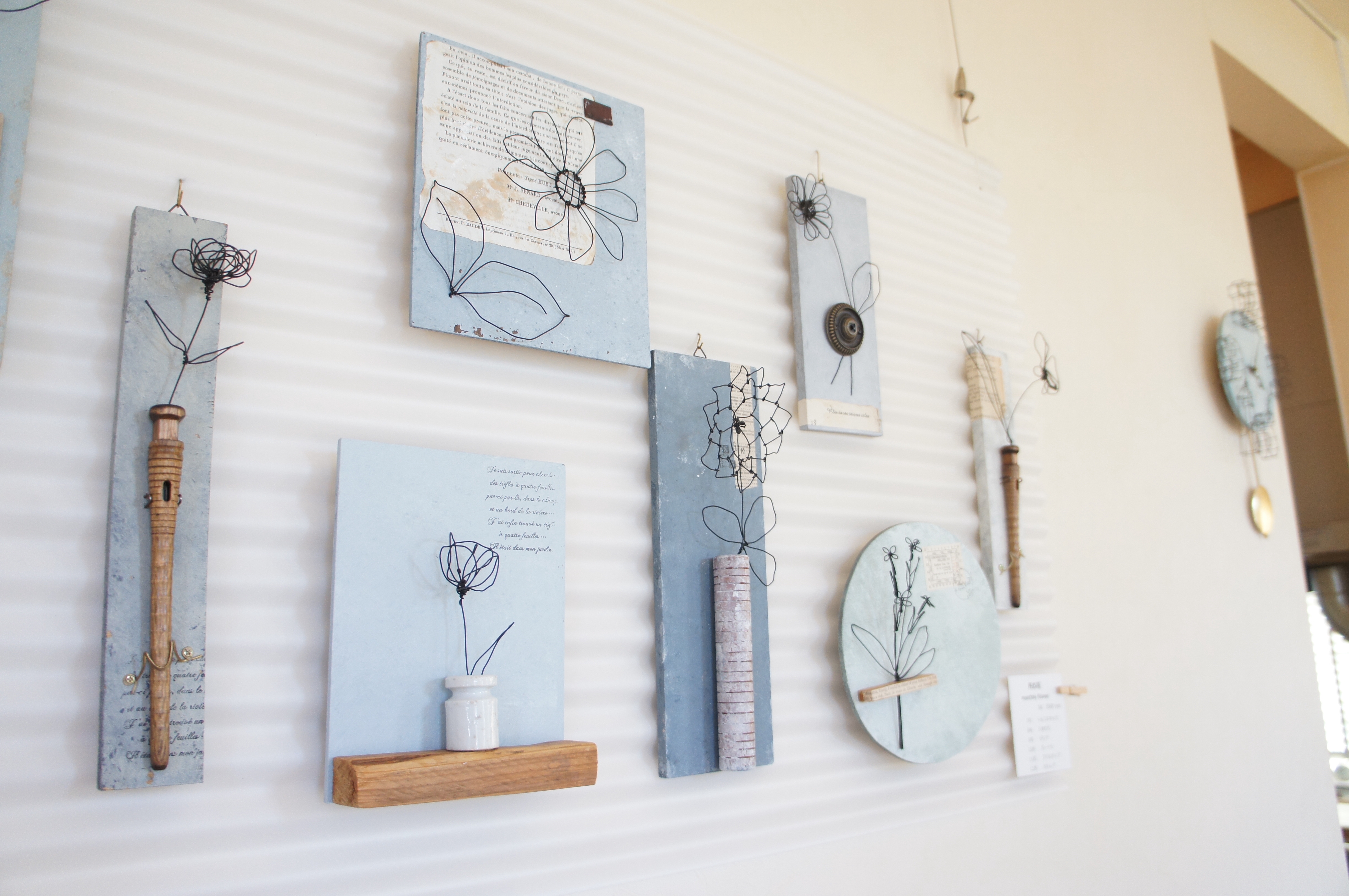 5/31～paf`s wire craft ワイヤー展『花暦』 | coffee åtta 珈琲オッタ