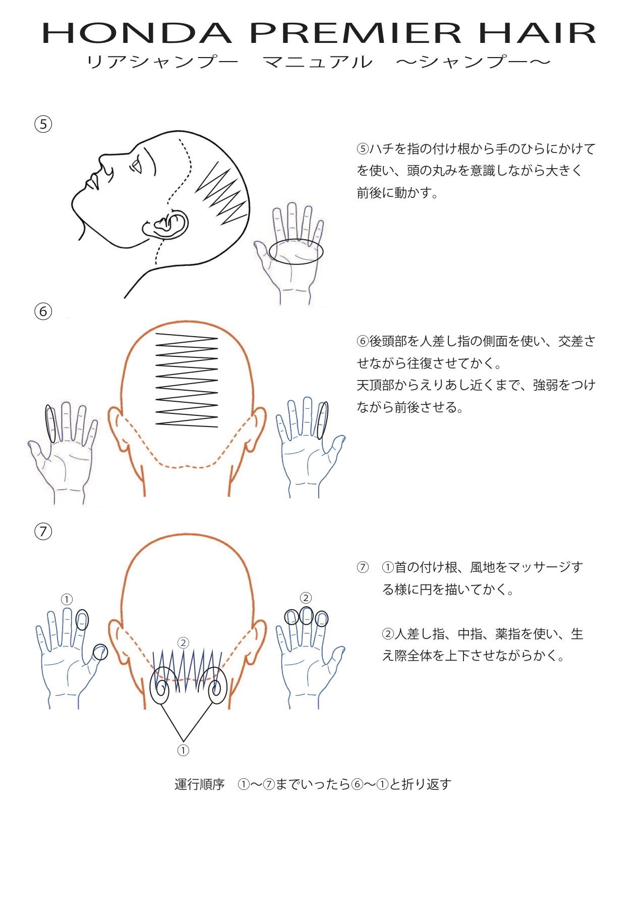 リア シャンプー 手順 安い