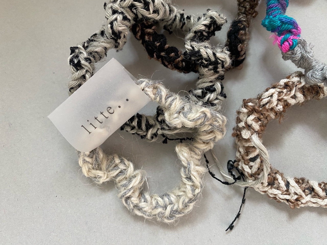 新作ニットシュシュ | Lilou's Note