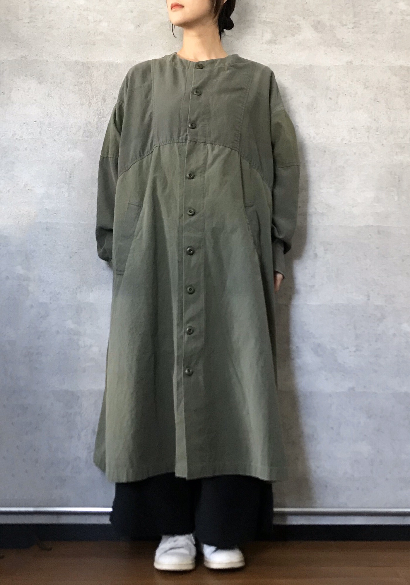 宅配便配送 新品☆estroislose×KAWADA Down☆ヴィンテージ タフタ