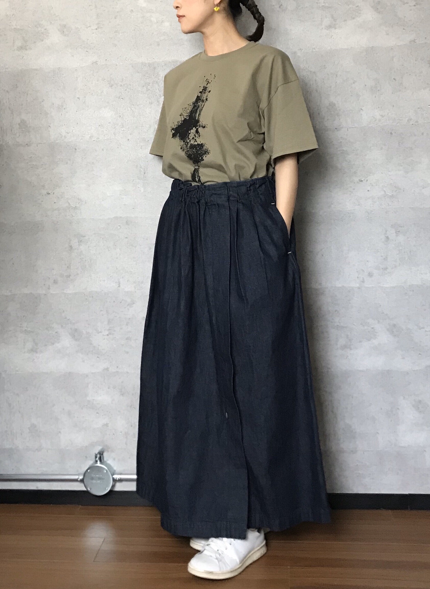 liroto リロト デニム　ロングスカート デニムのロングスカート | Lilou's Note