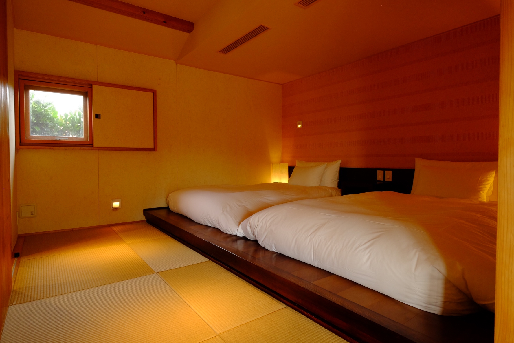 和室にベッドで和モダンな安らぐ寝室に 大阪北摂 風水鑑定士 整理収納士 松元広美