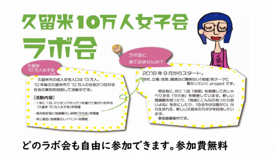 Lab ラボ会 久留米10万人女子会21 Lab ラボ会 久留米10万人女子会21